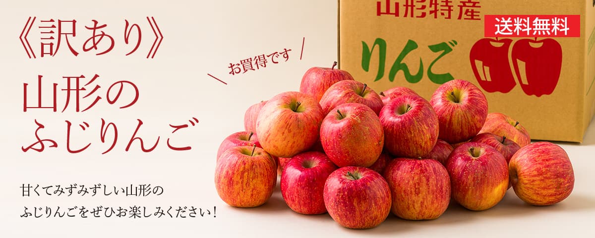 《訳あり》ふじりんご