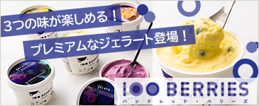 100BERRIESのジェラート