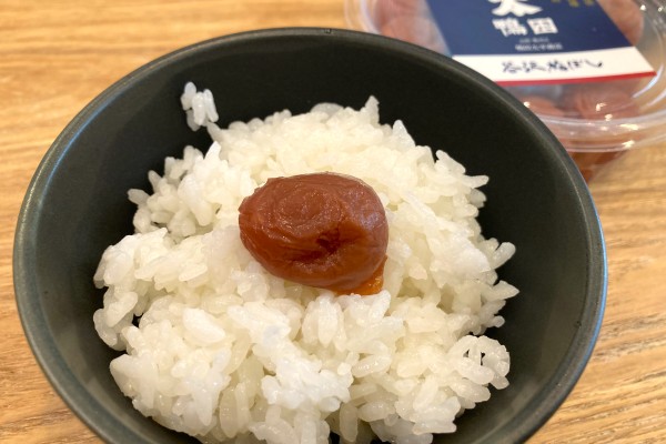 果肉たっぷり！山形産の無添加梅干し