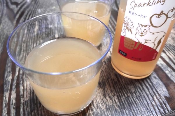個性豊かなシードル飲み比べ、山形の紅玉シードル500ml