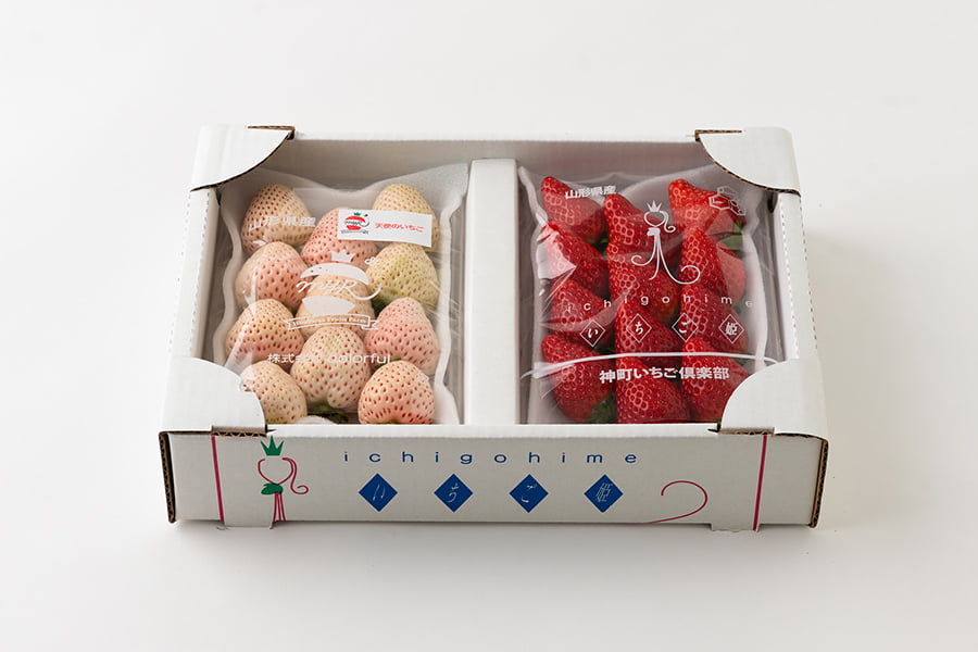天使のいちごといちご姫 紅白詰め合わせ