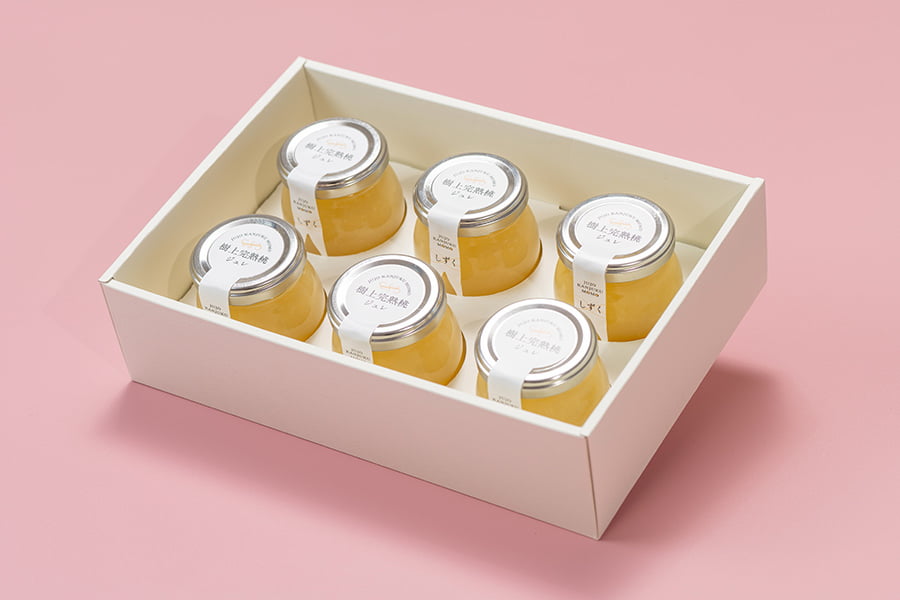 樹上完熟桃ジュレ「しずく」