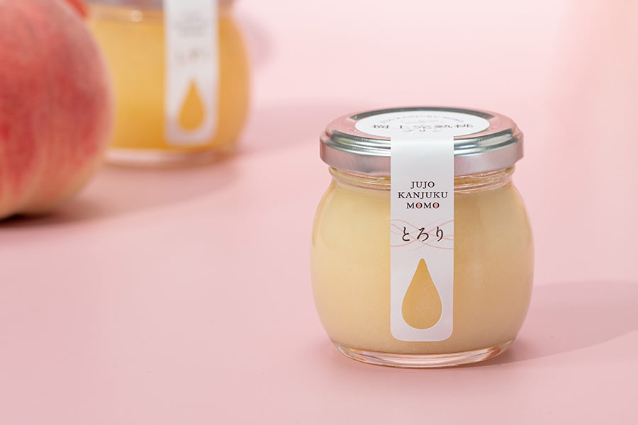 樹上完熟桃プリン「とろり」