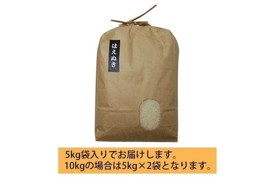 うまいず米》山形県産はえぬき5kg精米＜令和5年度産＞