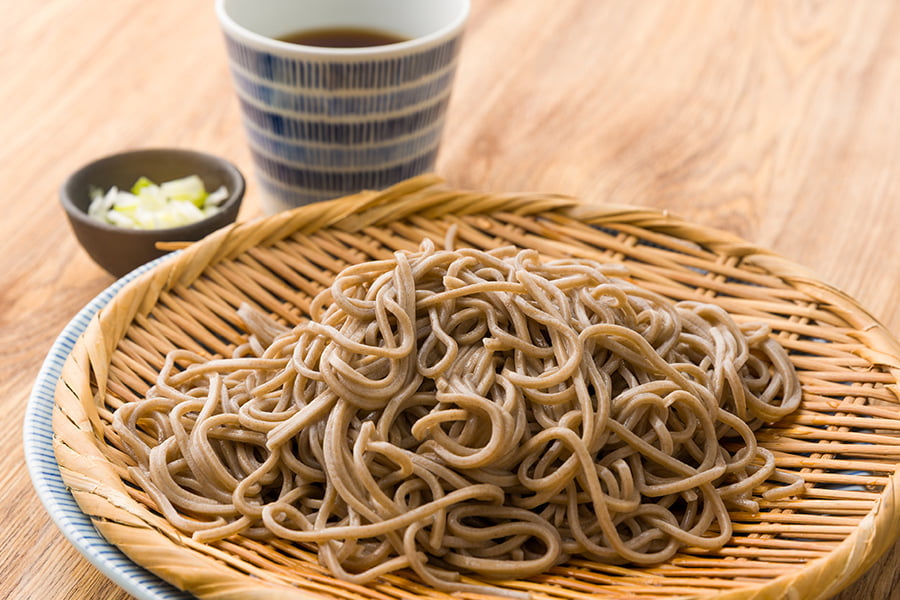 はせ川製麺／朝日そば2袋セット(半生麺・めんつゆ付)