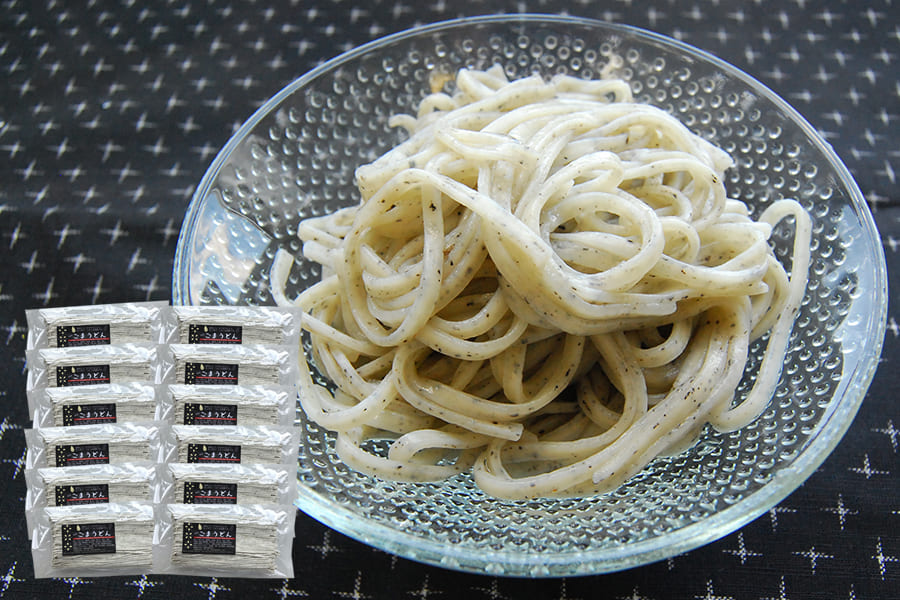 はせ川製麺／半生麺ごまうどん(180g×12袋)