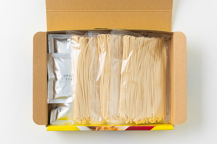 二代目高橋商店／煮干し中華そば（半生麺）