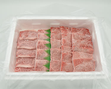 山形牛焼肉セット500g[モモ・バラ各250g]