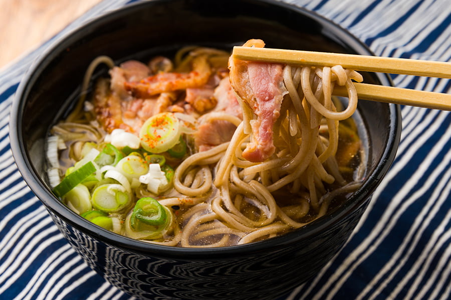 酒井製麺所／山形名物 冷たい肉そば4食