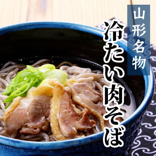 冷たい肉そばセット