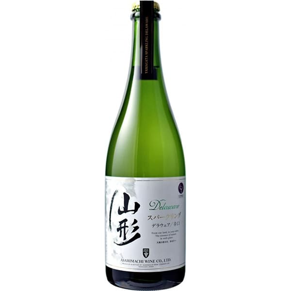 朝日町ワイン／スパークリングデラウェア白辛口