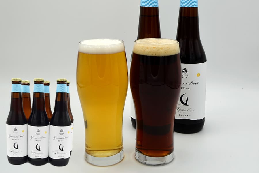 西川町総合開発／月山ビール飲み比べセット(ピルスナー330ml×3
