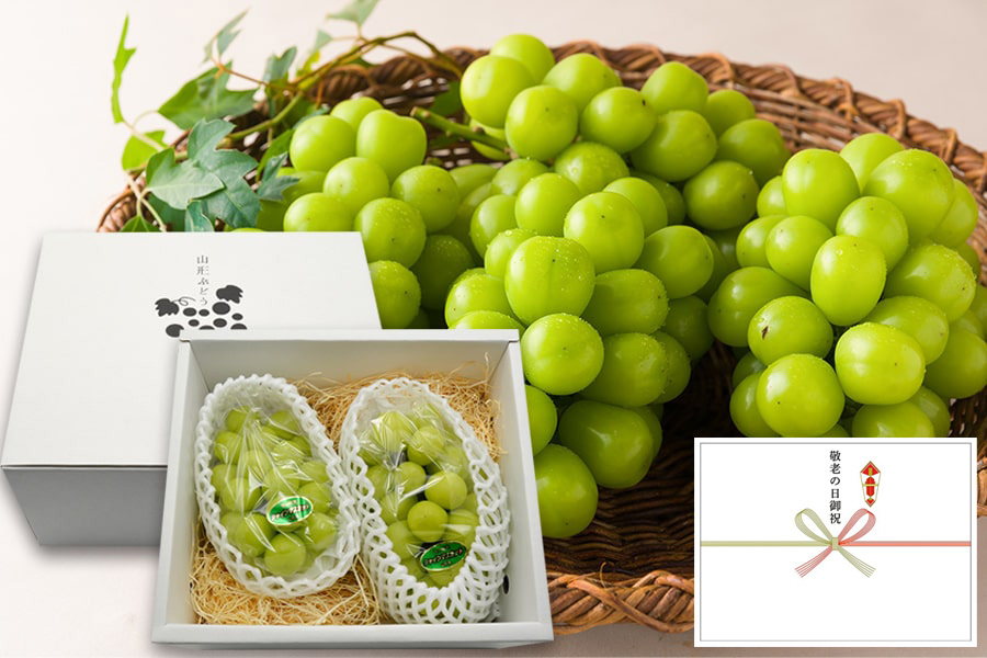 【敬老の日ギフト】プレミアムぶどうシャインマスカット