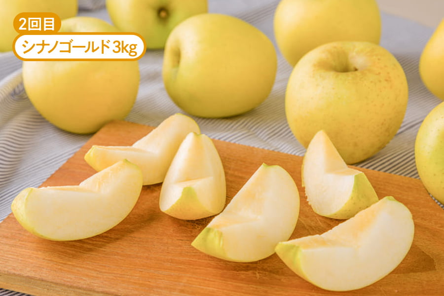 【りんごの頒布会】シナノゴールド