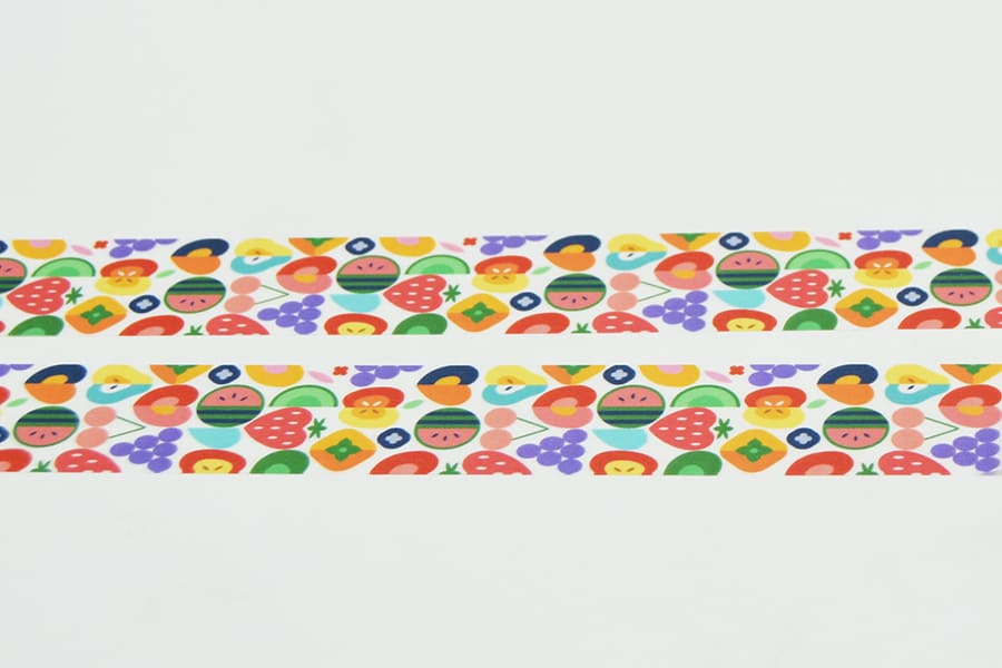 石山商店オリジナルマスキングテープ24mm[山形果物ポップ]