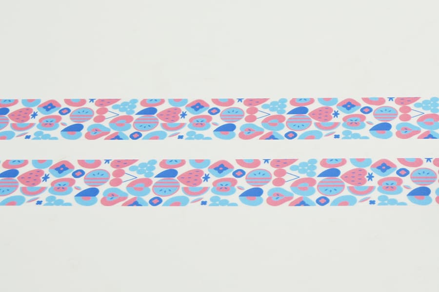 石山商店オリジナルマスキングテープ24mm[山形果物レトロ]