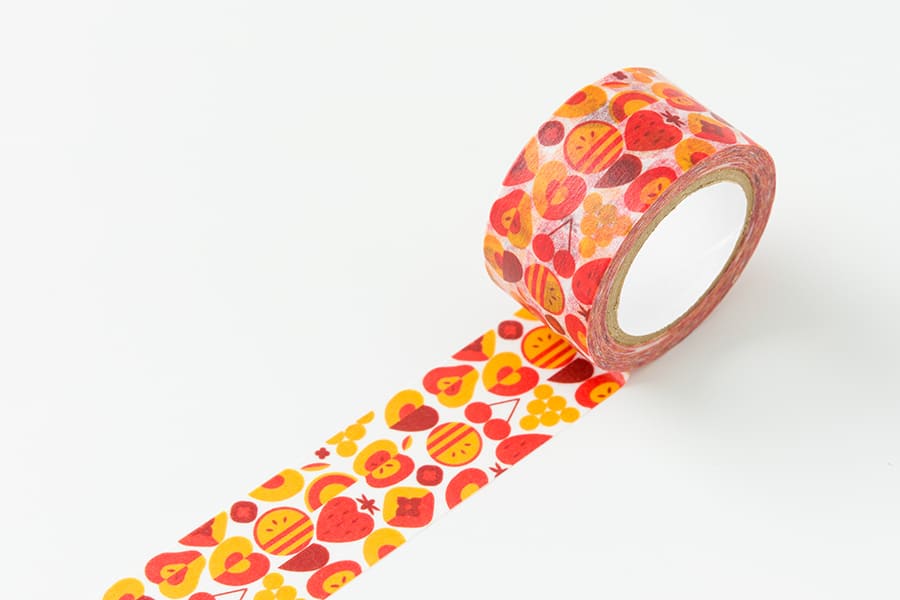 石山商店オリジナルマスキングテープ[山形果実　春]