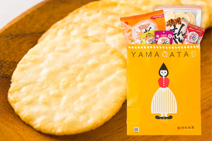 酒田米菓／【酒田米菓のお土産バッグ】お米の贈りもの26