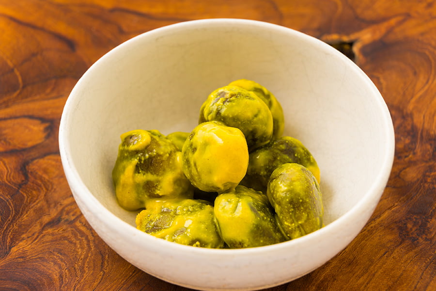 佐徳／民田茄子(みんでんなす)からし漬(160g×3袋入)[箱入]