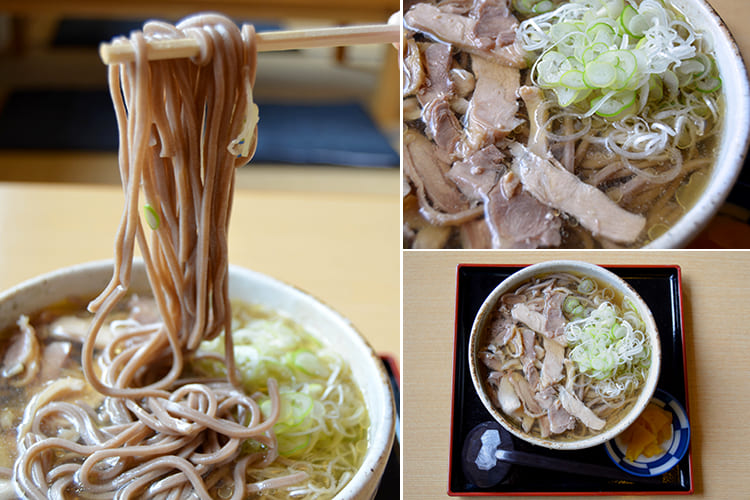 そば処かつら北町分店／冷たい肉そば(乾麺200g×3袋)特製スープ付[