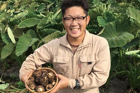 山形の土付き里芋