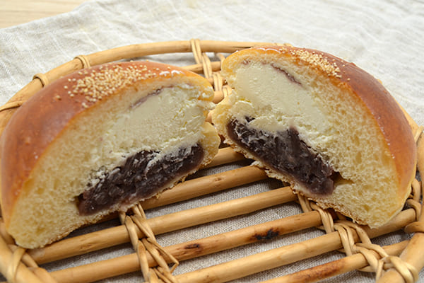 ボー・ションドブレのスイーツパン6個・大吟醸月山丸酒種あんぱん2本