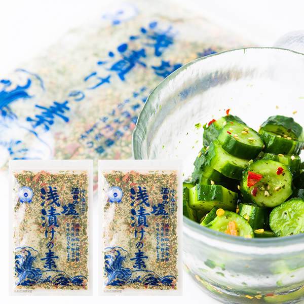 大正館食品／酒田の塩 浅漬けの素2袋セット(125g×2袋)