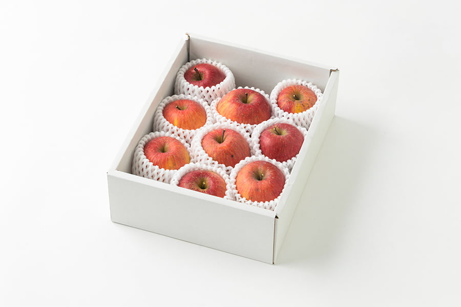 森谷果樹園／葉取らずサンふじりんご約2kg