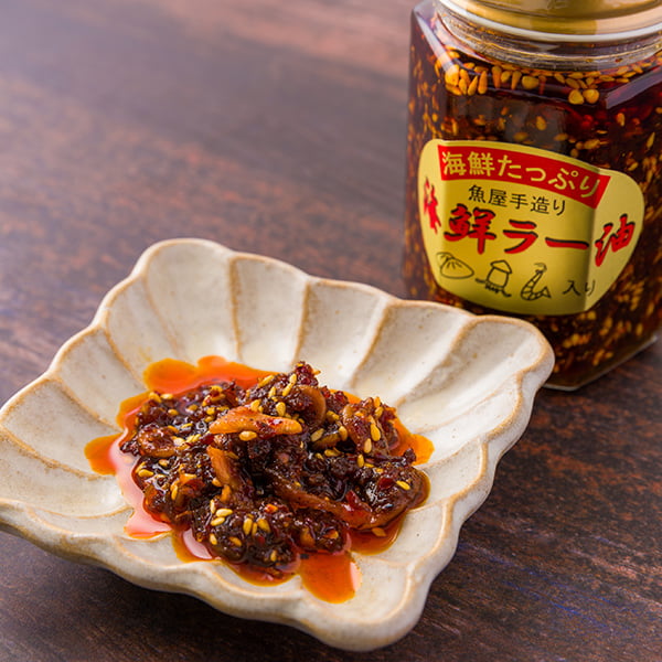 木川屋本店／具だくさん海鮮ラー油6本セット(135g×6)