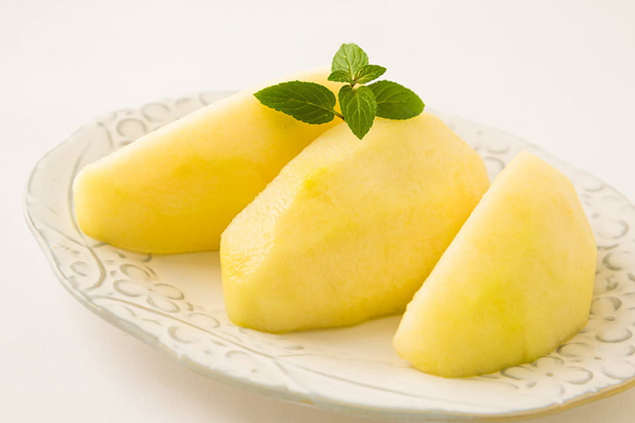 里見果樹園のラ・フランスジュース