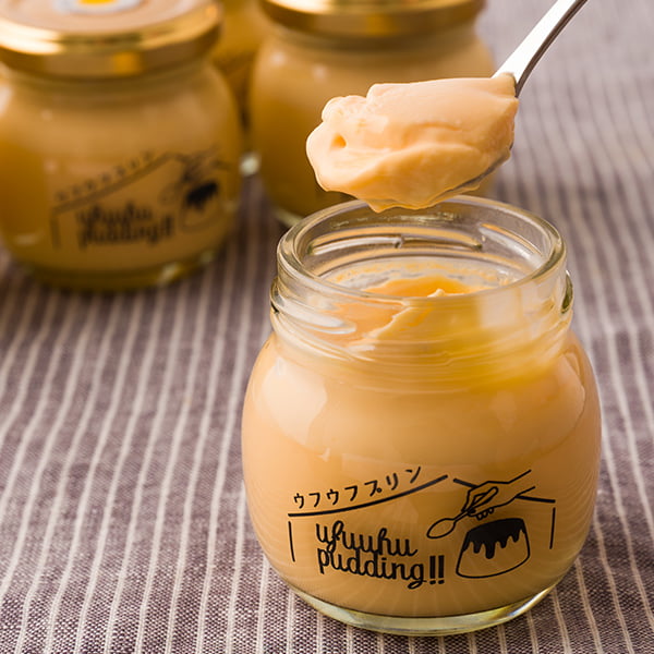 ウフウフガーデン／とろ生ぷりん和5種の詰め合わせ6個入