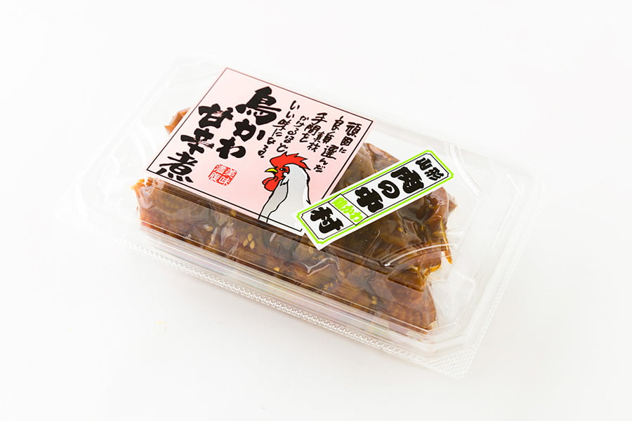 鶏皮甘から煮