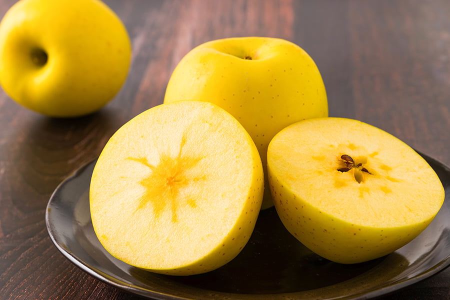 旬果》朝日町の蜜入りりんごのセット(ふじりんごとはるか)約5kg[桐箱]