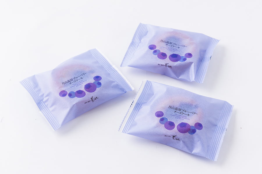 酒田菓匠菊池／月山高原ブルーベリーチーズケーキ