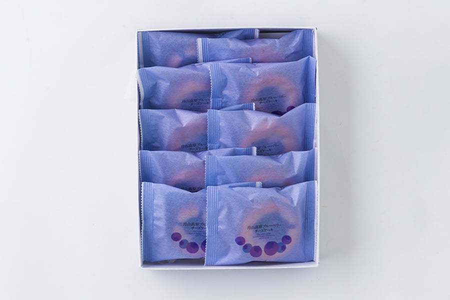 酒田菓匠菊池/月山高原ブルーベリーチーズケーキ