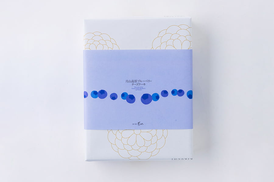 酒田菓匠菊池／月山高原ブルーベリーチーズケーキ