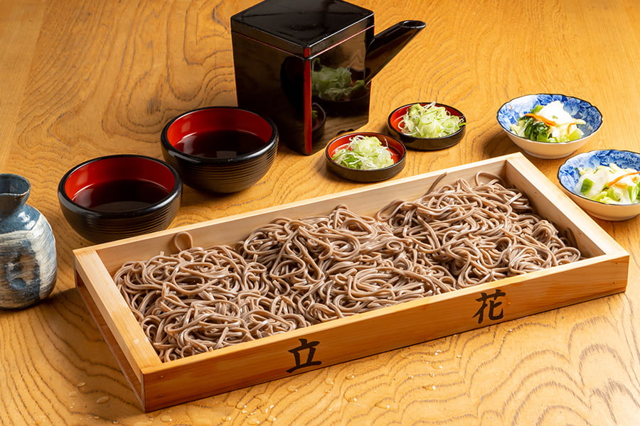 肉そば処立花／冷凍ざるそば（タレ付き）