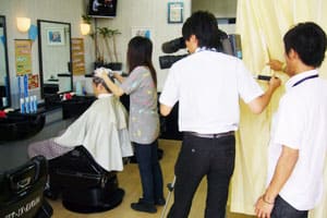 冷やしシャンプー